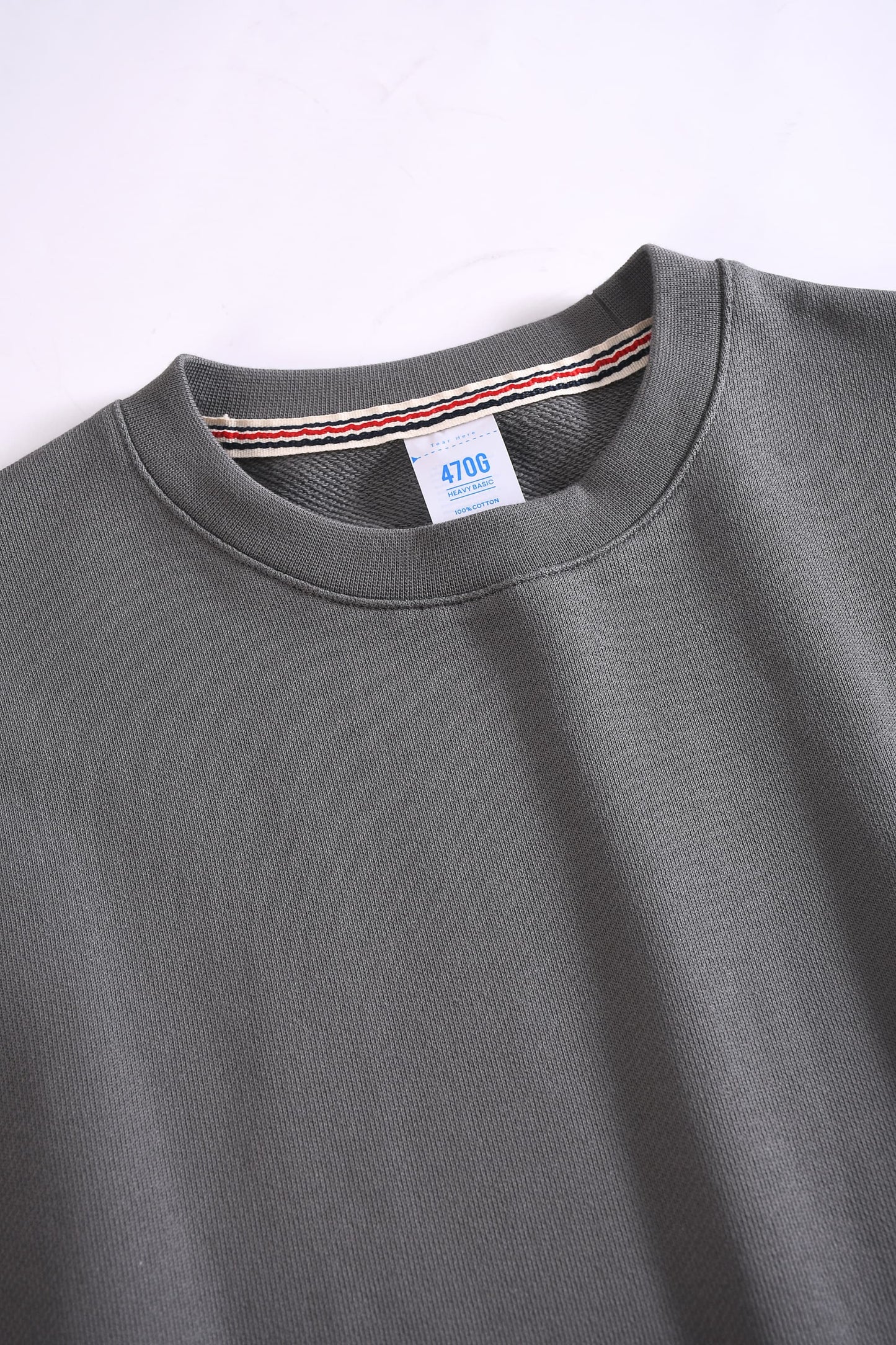 Unisex Oversized Casual Cotton Crewneck Sweatshirt