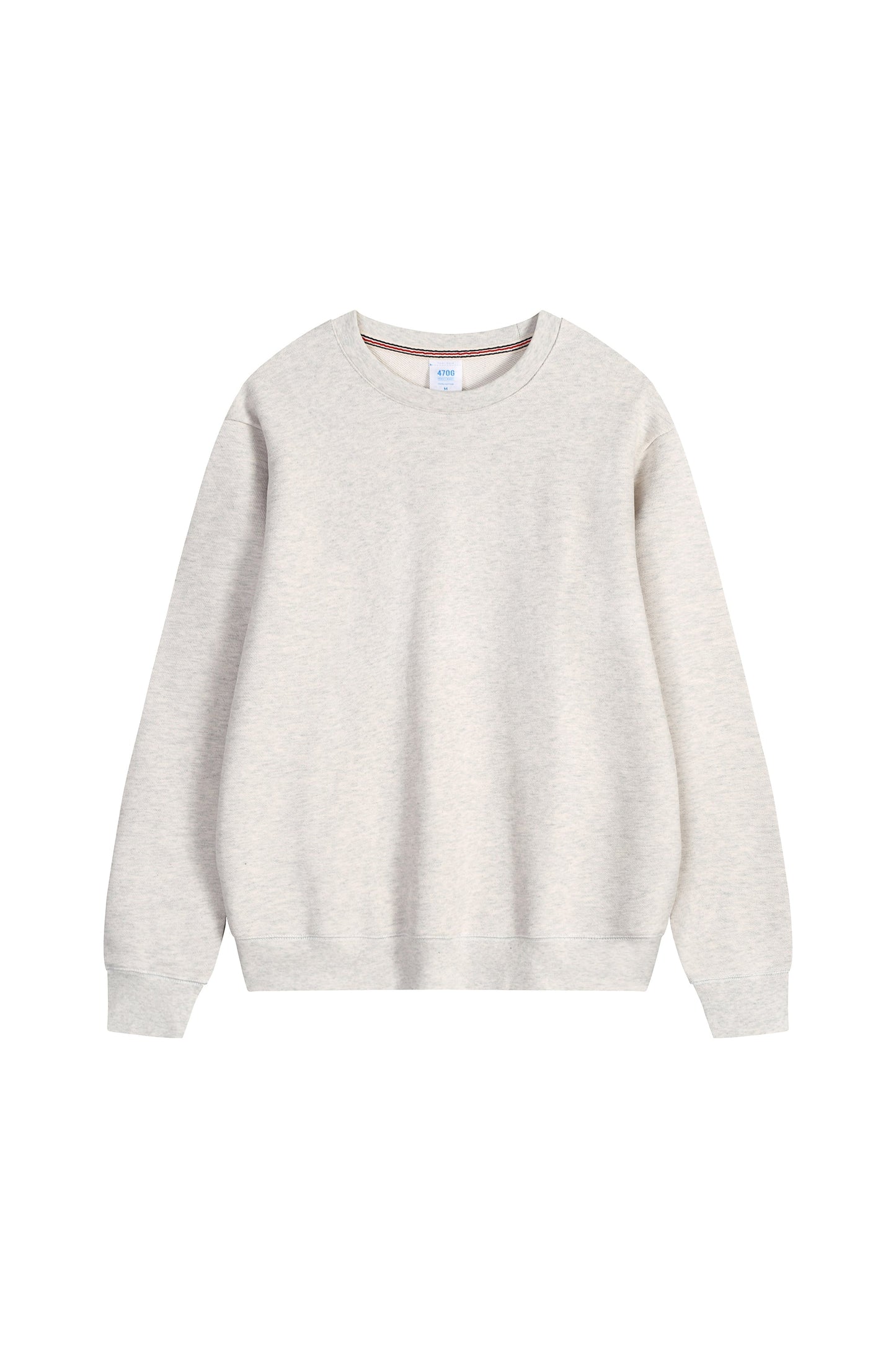 Unisex Oversized Casual Cotton Crewneck Sweatshirt