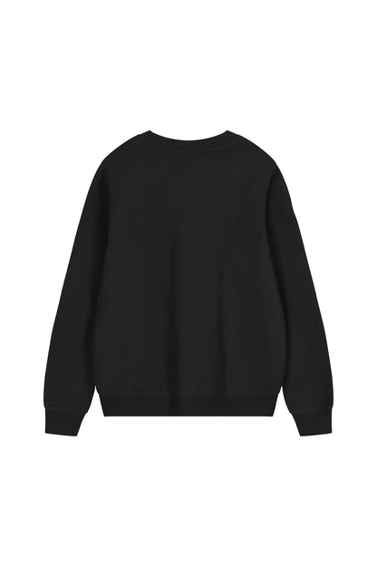 Unisex Oversized Casual Cotton Crewneck Sweatshirt