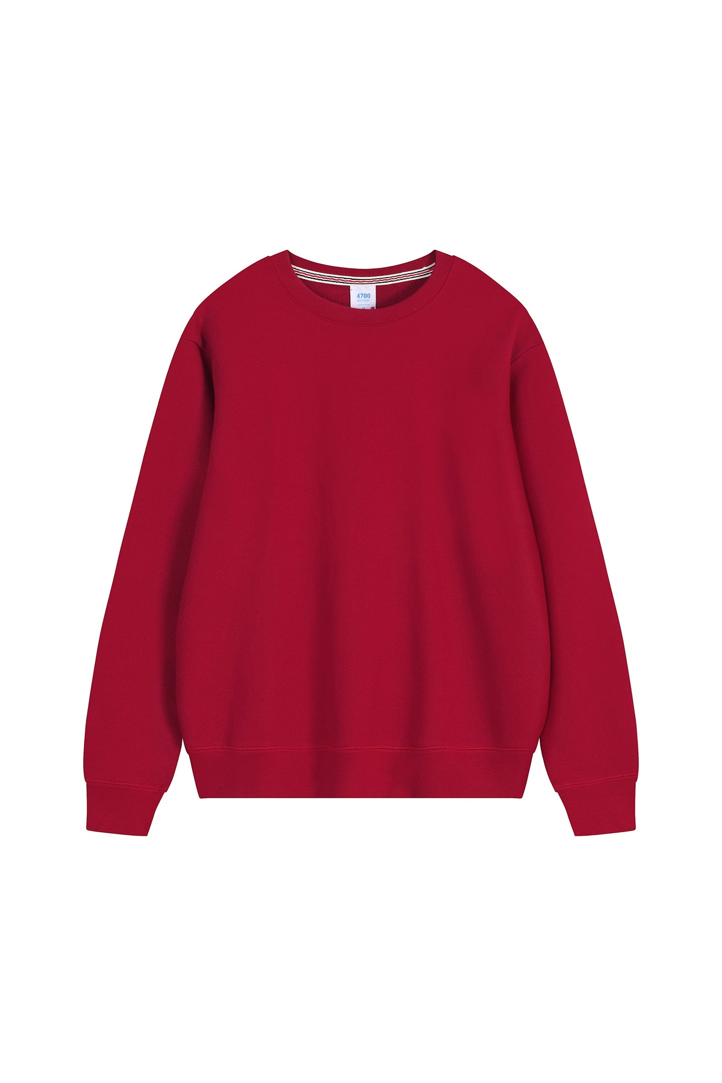 Unisex Oversized Casual Cotton Crewneck Sweatshirt