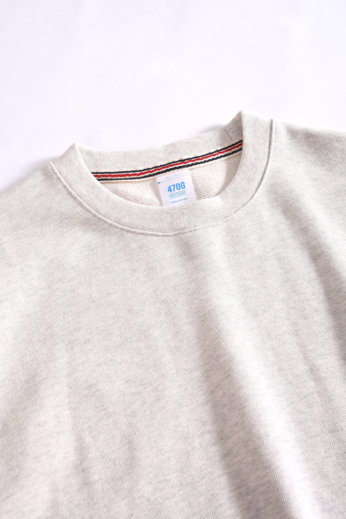 Unisex Oversized Casual Cotton Crewneck Sweatshirt