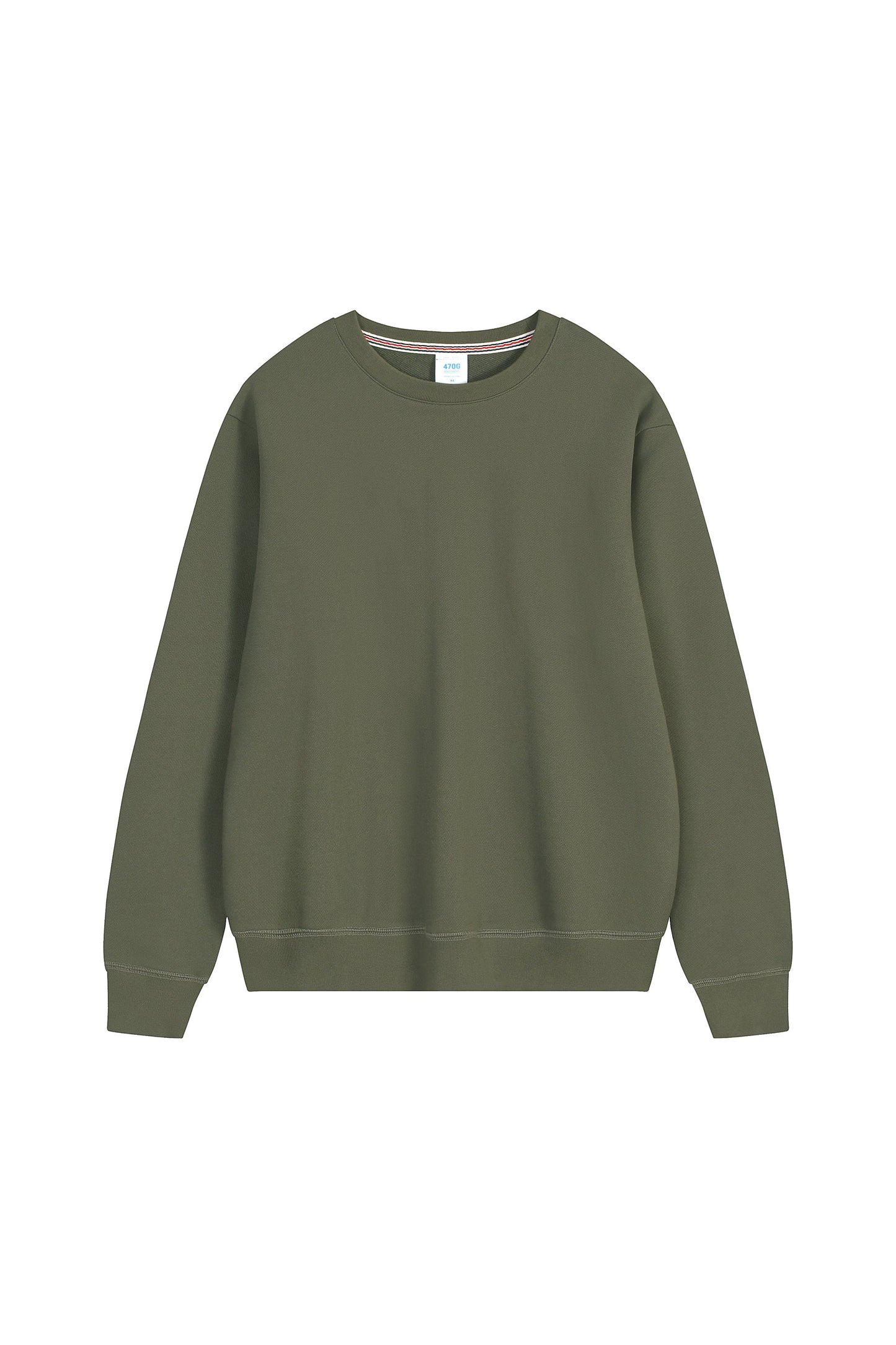 Unisex Oversized Casual Cotton Crewneck Sweatshirt
