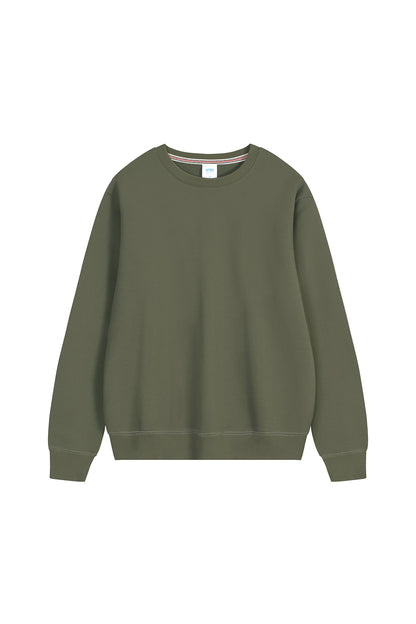 Unisex Oversized Casual Cotton Crewneck Sweatshirt