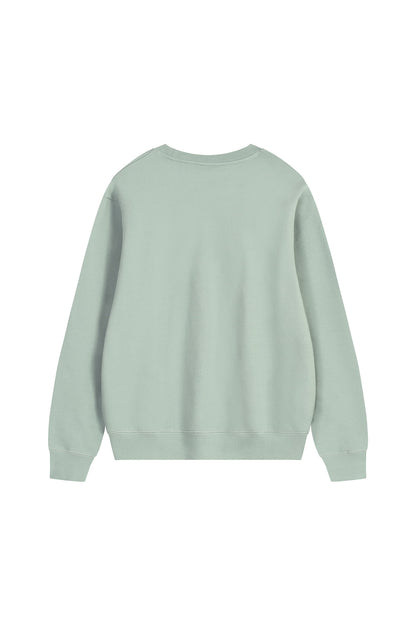 Unisex Oversized Casual Cotton Crewneck Sweatshirt